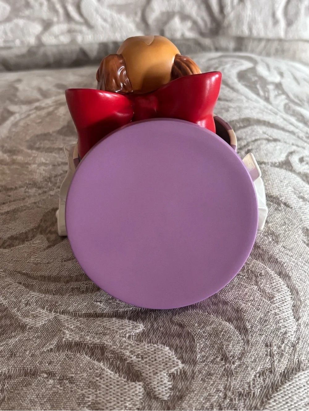 Disney Lady and the Tramp Purple and White Collectible Trinket Box